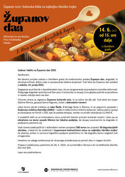 Poziv Vabilo k sodelovanju- Županov dan 2025